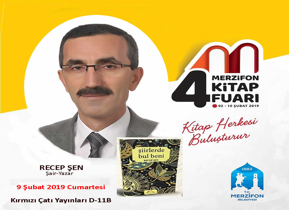 Merzifon 4.Kitap Fuarındaydık.